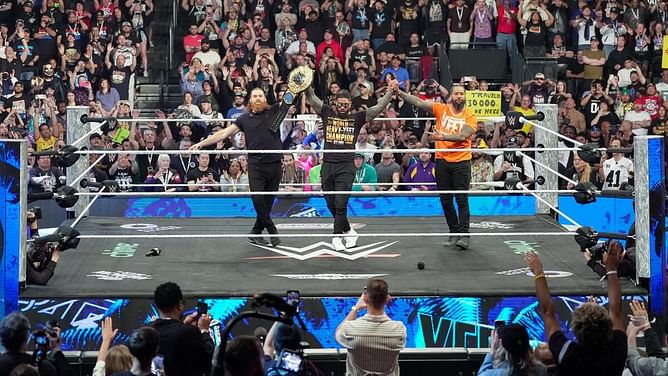 WWE वर्ल्ड हैवीवेट चैंपियन Jey Uso की मौजूदा बुकिंग पर दिग्गज ने उठाए सवाल, कंपनी के ऊपर लगाए आरोप