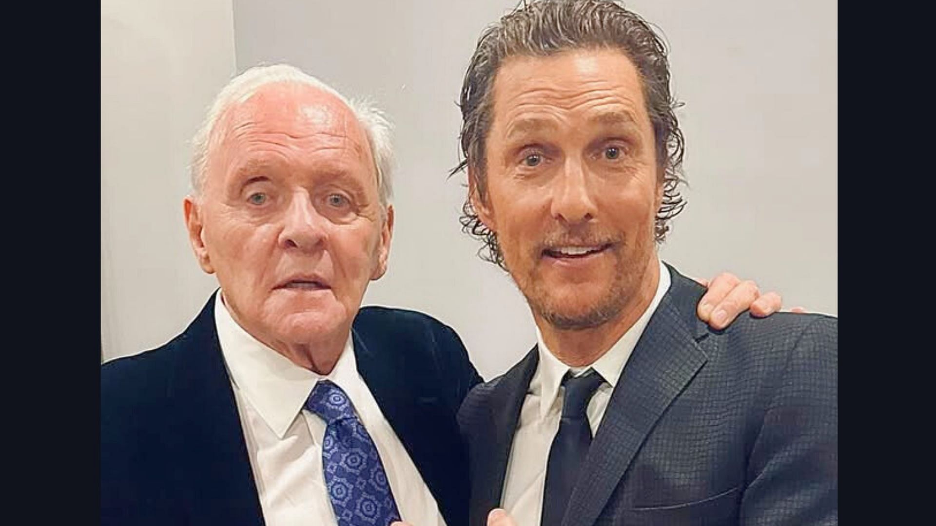 Matthew McConaughey suggests Anthony Hopkins to be crowned as  PEOPLE