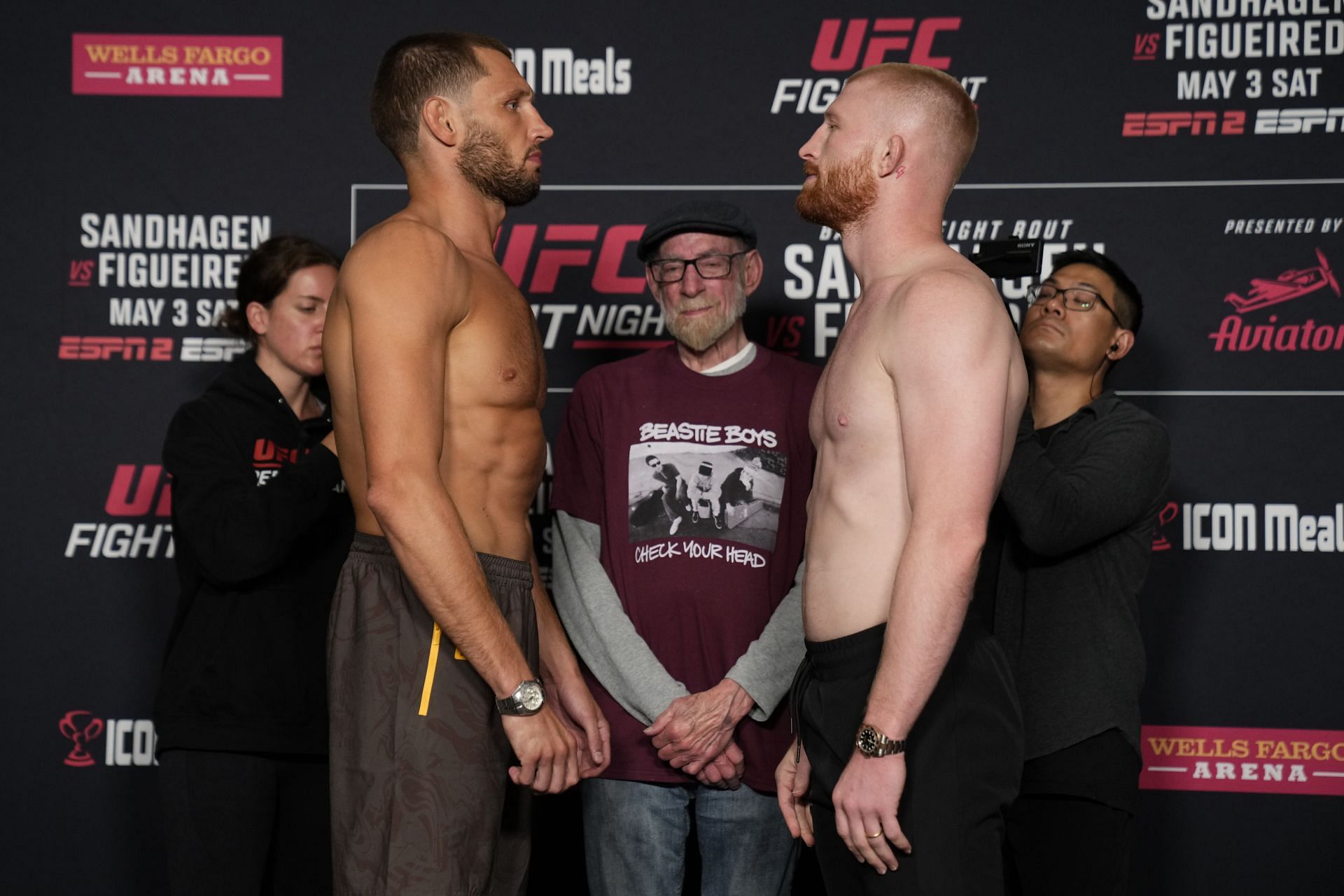 UFC Fight Night: Sandhagen v Figueiredo - Weigh-In - Source: Getty