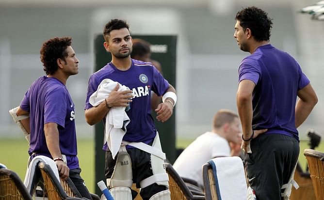 3 star Indian cricketers who retired after Virat Kohli's current age ft. Sachin Tendulkar