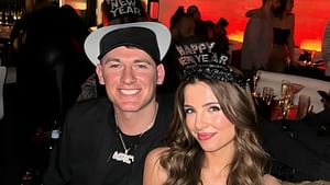 Mac Jones' girlfriend Sophie Scott excited as she visits University of Alabama Hall of Fame floor