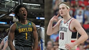 BYU signee Rob Wright drops 1-word reaction as UConn’s Liam McNeeley shares snaps from NBA draft combine