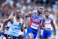 Men's 4 x 400m Relay Final during the 2024 Summer Olympic Games in Paris, France. (Photo via Getty Images)