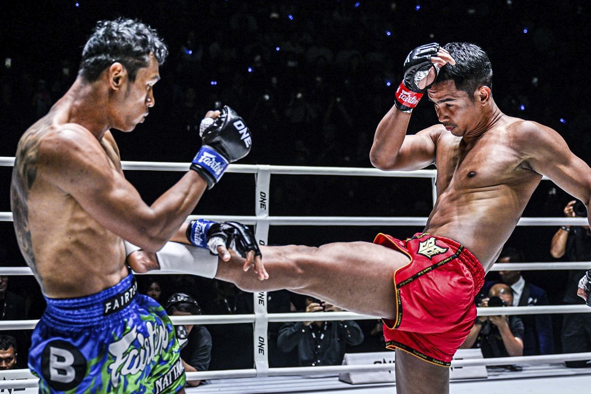 Jo Nattawut (left), Superbon (right) [Photo via ONE Championship]