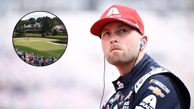 HMS star William Byron attends second golf Major PGA Championship