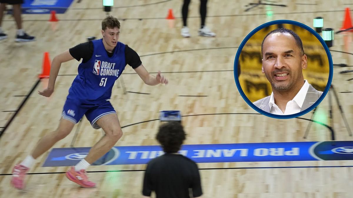 "Great question for Nico Harrison" - Mavericks CEO remains tight-lipped on Cooper Flagg despite insider reports