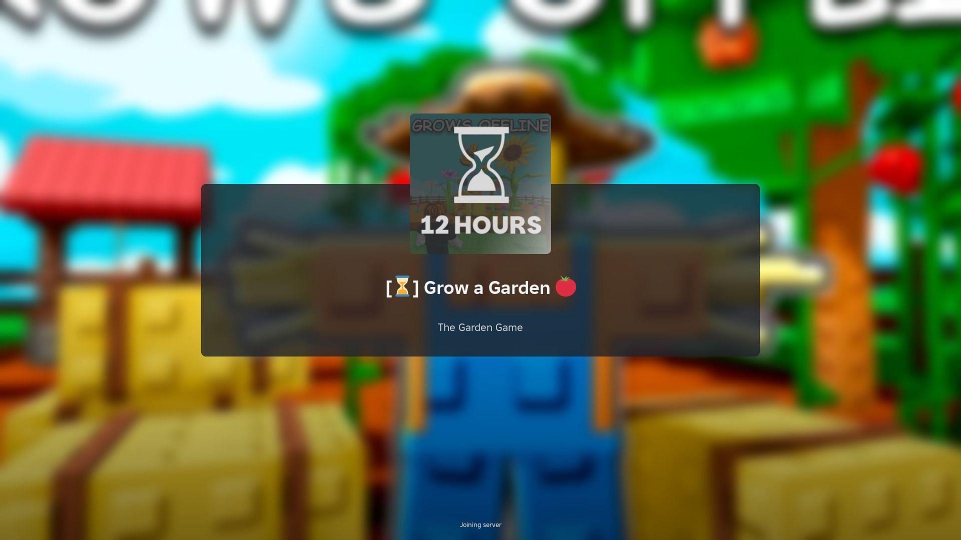 Roblox Grow a Garden