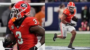 Georgia RB Nate Frazier drops a 4-word question over ex-teammate Trevor Etienne’s latest photoshoot