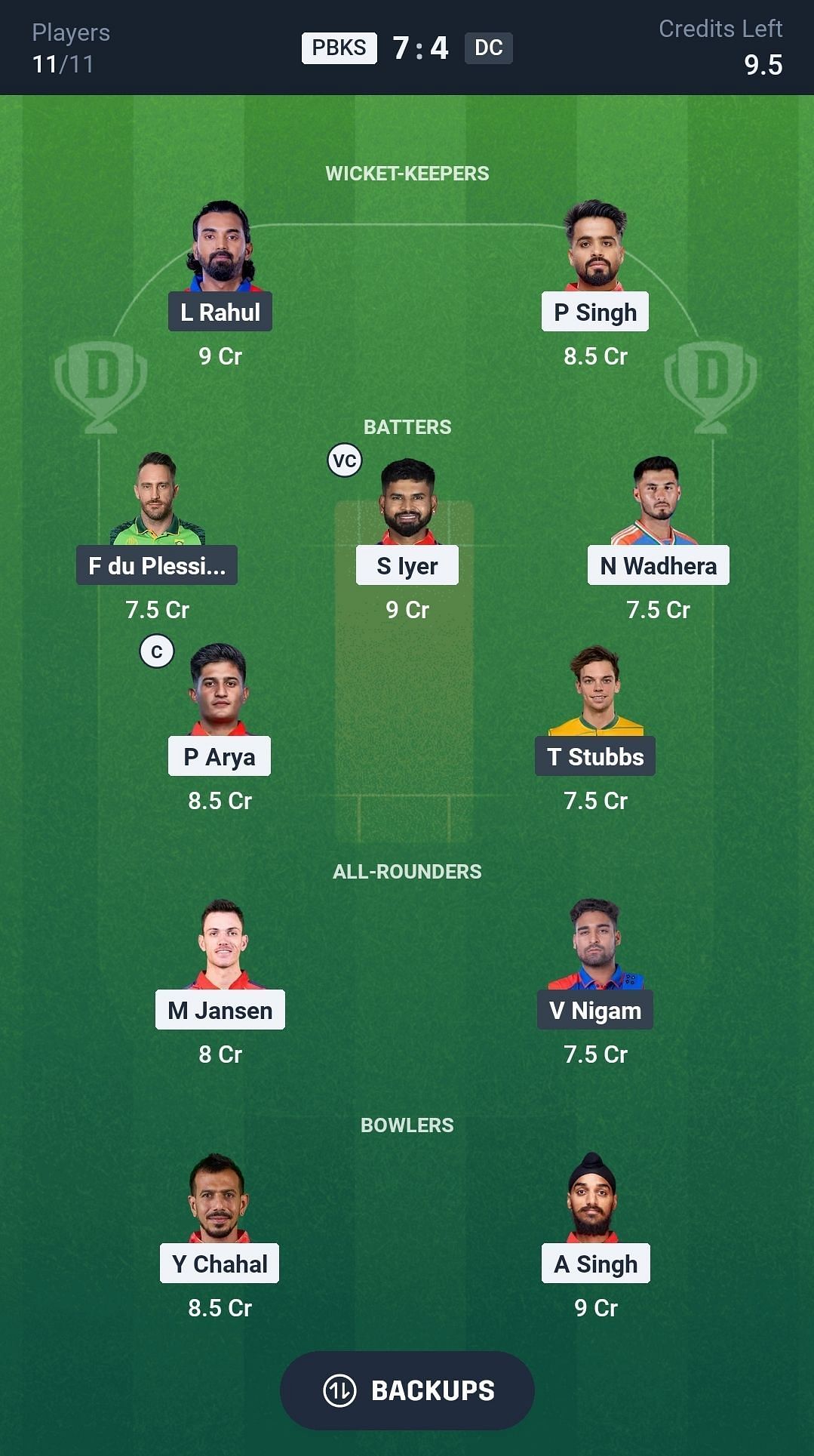 Fantasy suggestion #1