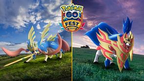 Pokemon GO reveals Zacian and Zamazenta's form change mechanics