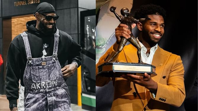 LeBron James sends powerful message to Shedeur Sanders after first workout