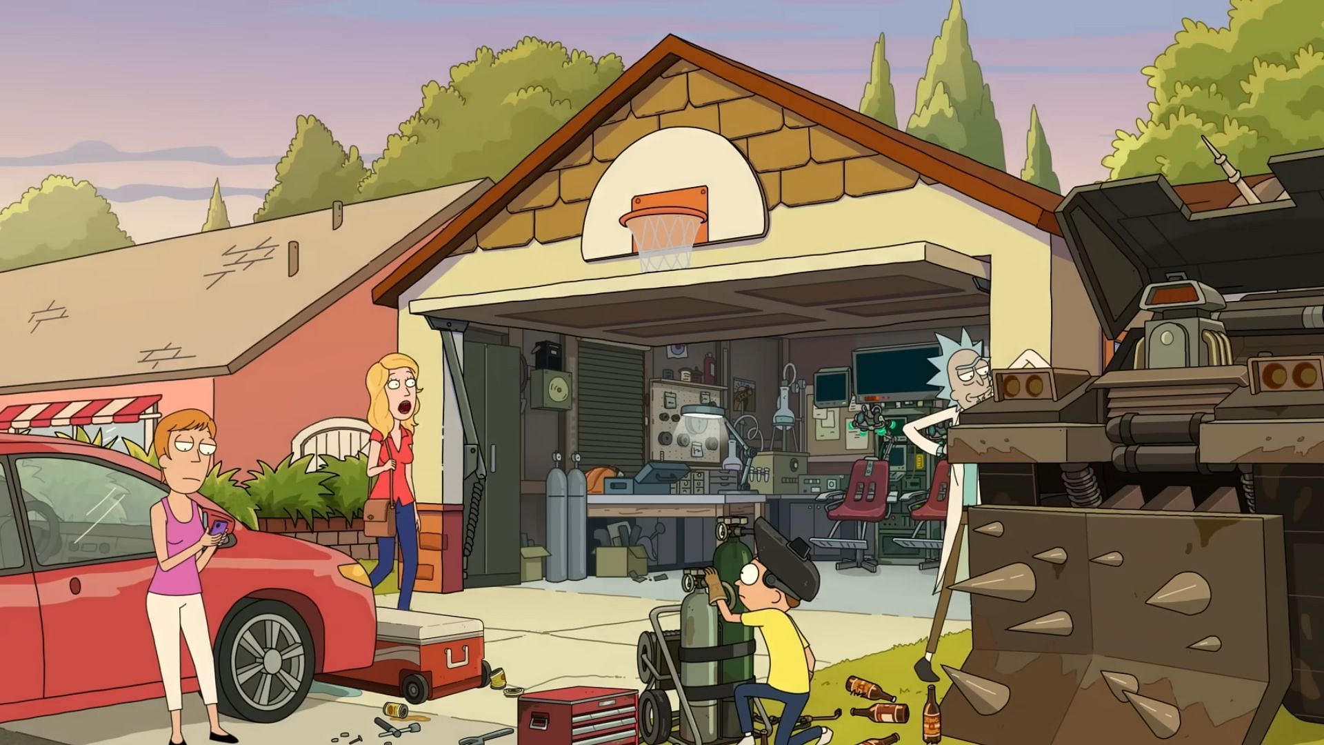 A still from Rick and Morty season 8 (Image via YouTube/@adultswim)