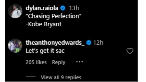 Anthony Edwards' reaction