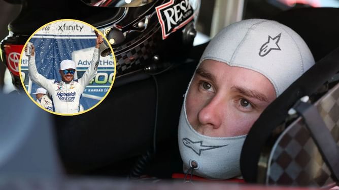 “I was surprised”: Christopher Bell reacts to what race winner Kyle Larson ‘gave up’ in Kansas