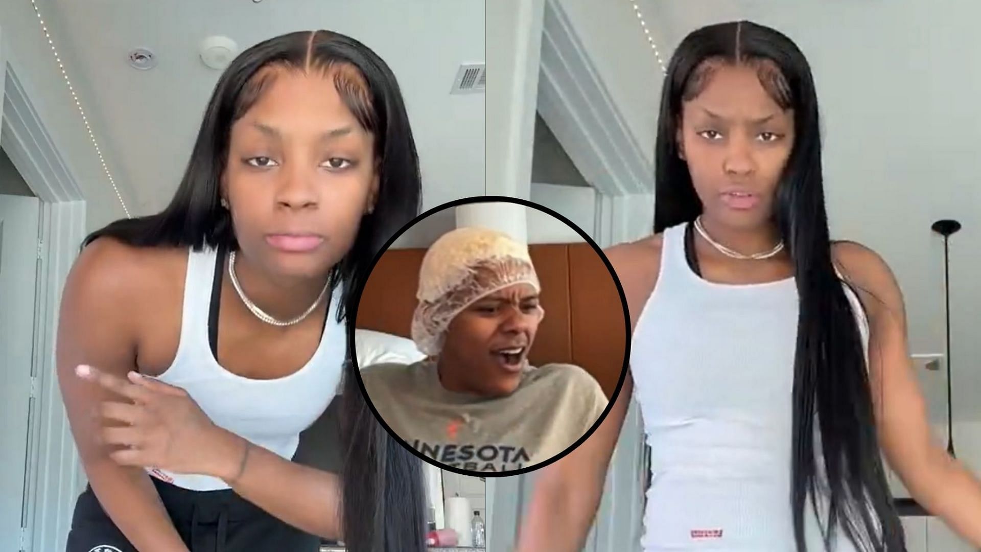 Lynx star Courtney Williams goes gaga over NaLyssa Smith&rsquo;s hair transformation (Screenshots from Smith