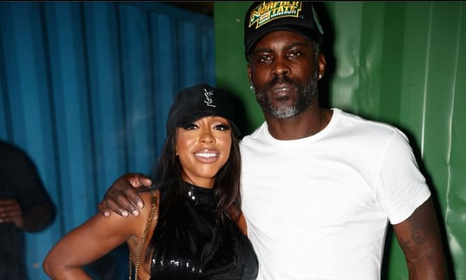 Michael Vick's wife, Kijafa, shows off vibrant look in stylish all-black dress while Norfolk State coach rocks casual fit