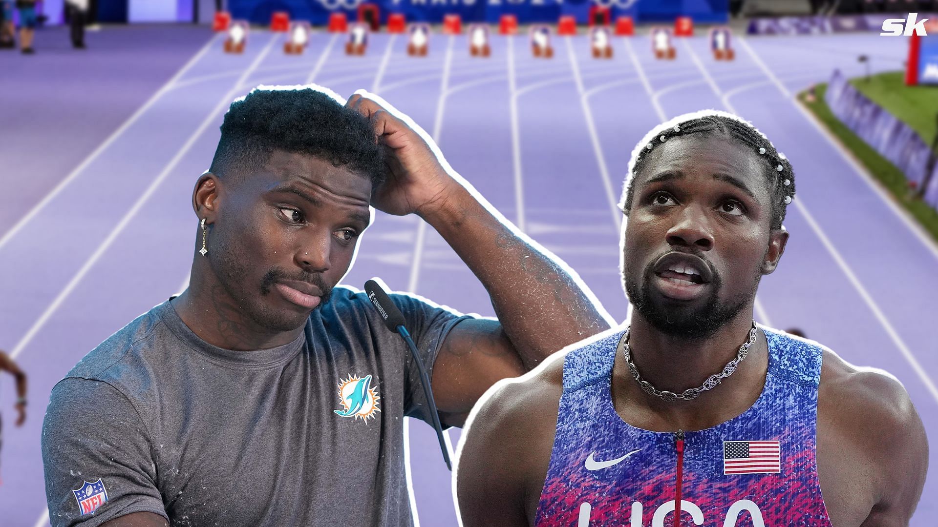Tyreek Hill shares timeline for highly anticipated race vs. Noah Lyles after Olympic gold medalist backed out