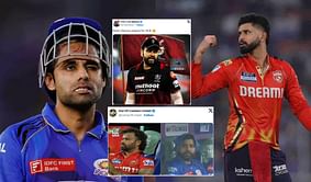 "Rohit Sharma played for RCB"- Top 10 funny memes as MI reach 203/6 in IPL 2025 Qualifier 2 vs PBKS