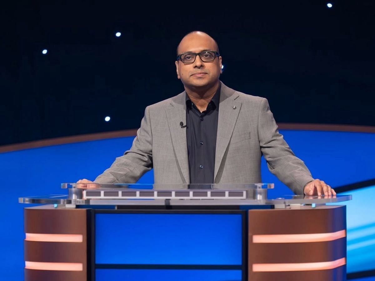 Yogesh Raut from Jeopardy! Masters (Image via Instagram/@jeopardymasters)