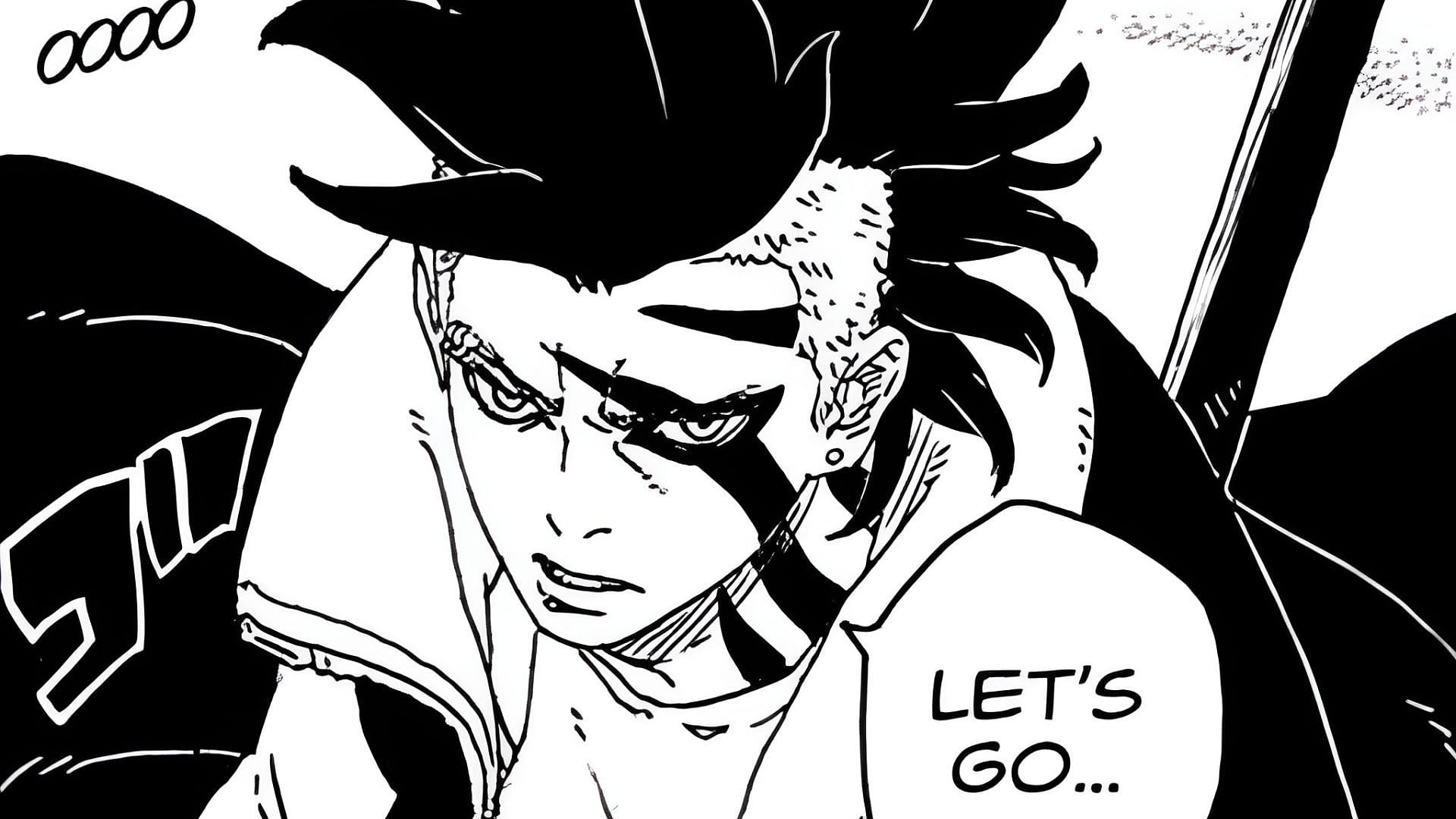 Kawaki as seen in Boruto: Two Blue Vortex manga (Image via Shueisha)