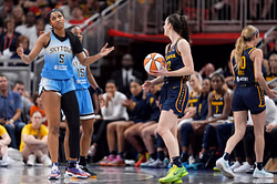 "People wanna watch Angel Bricks too?" - WNBA fans react as Caitlin Clark’s injury absence sparks massive drop in Fever vs Sky ticket prices
