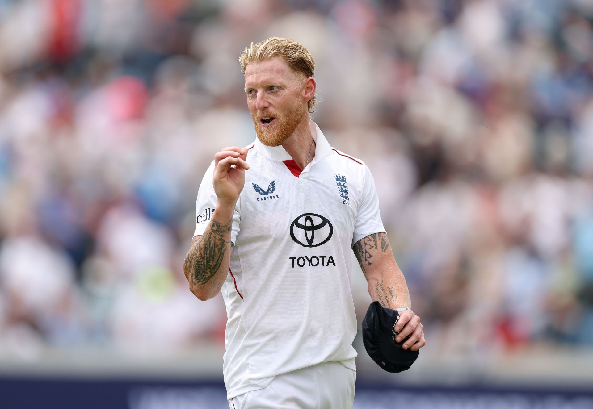 Ben Stokes picked up four wickets in India&#039;s first innings. [P/C: Getty]
