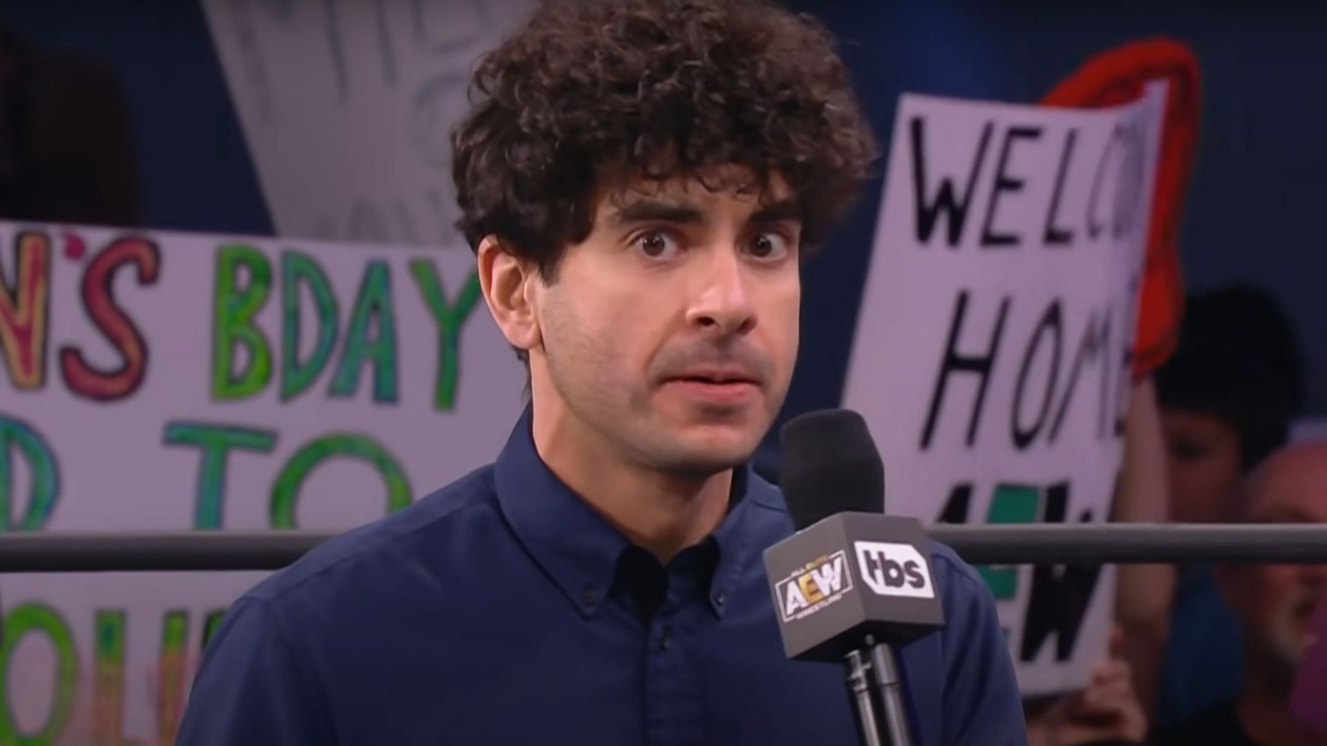 Tony Khan is the president of AEW. (Image credits: AEW YouTube channel)