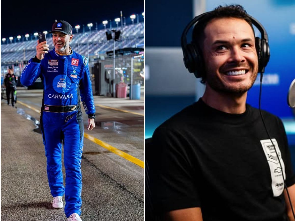 Kyle Busch declares Jimmie Johnson as the GOAT of NASCAR (Image via Instagram)