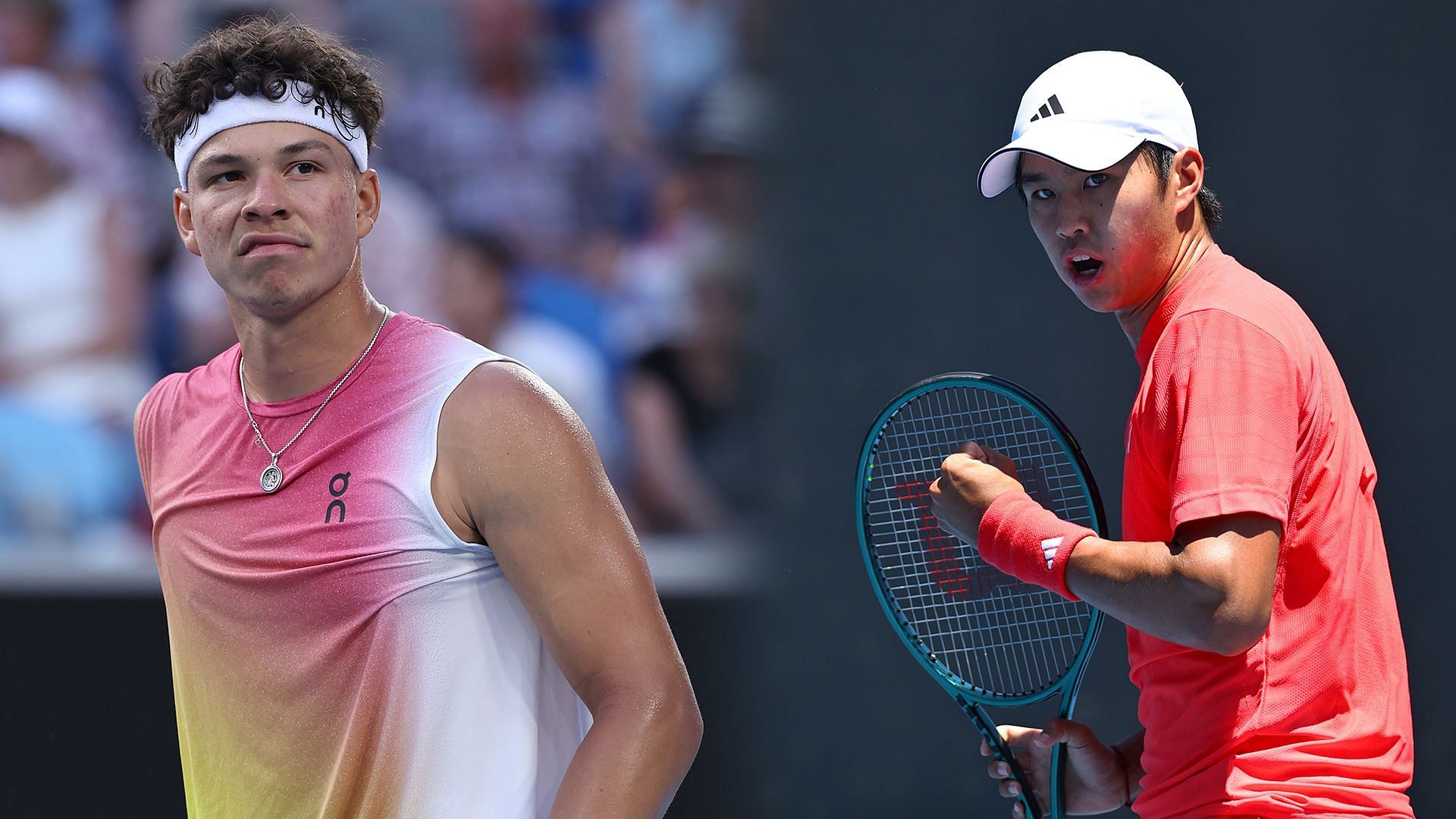 Ben Shelton vs Learner Tien is one of the second-round matches at the Mallorca Championships 2025. (Photos: Getty)