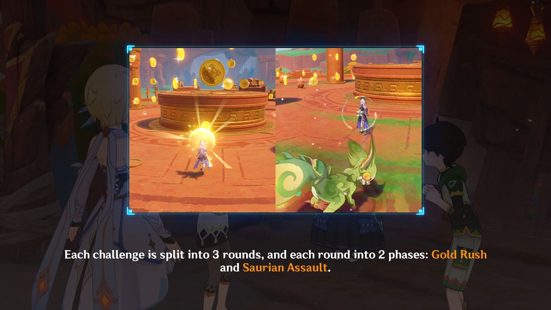 All challenges have two separate phases (Image via Sportskeeda Gaming/HoYoverse)