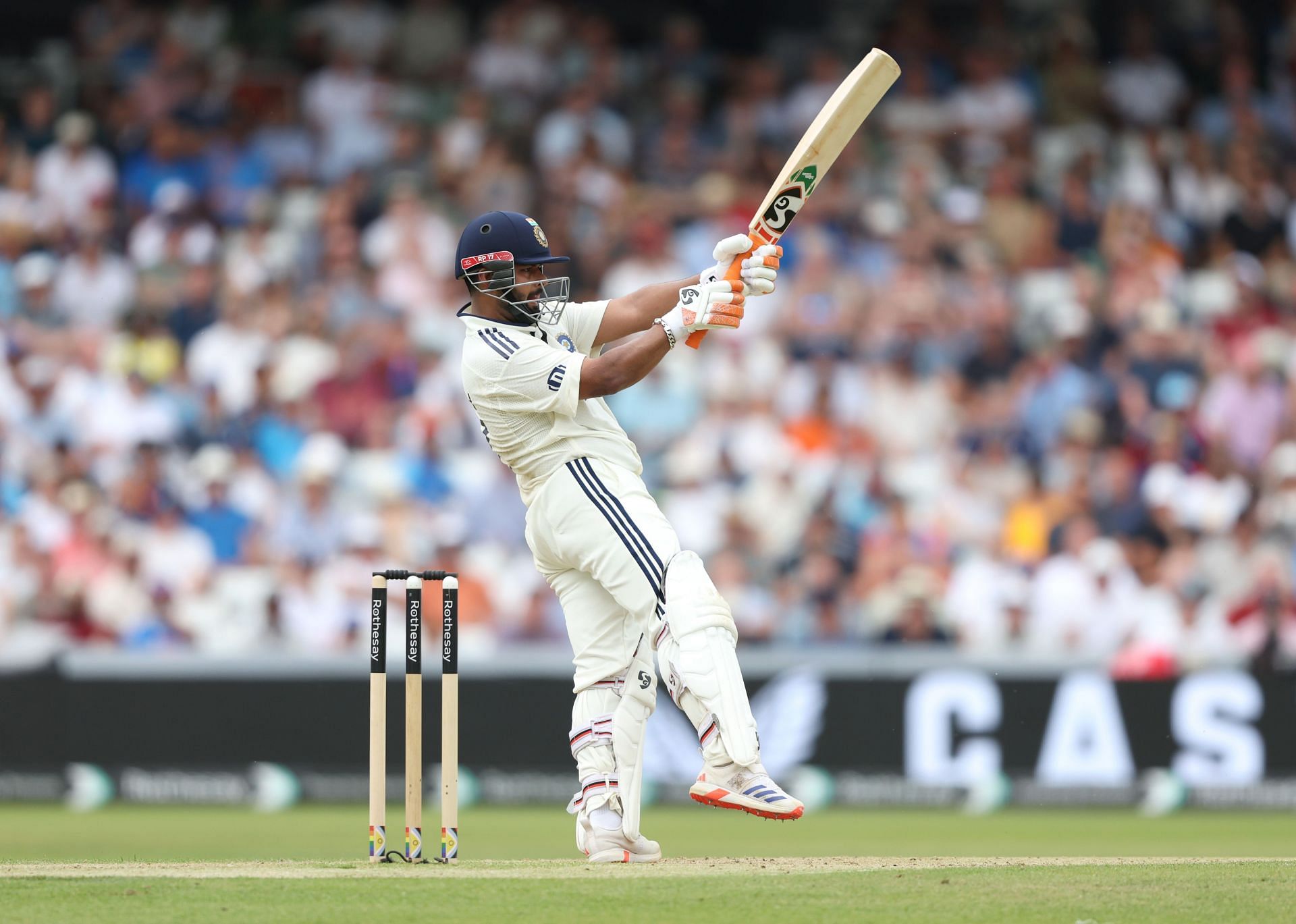 Rishabh Pant&#039;s 134-run knock was studded with 12 fours and six sixes. [P/C: Getty]