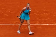 Sabalenka is playing in her third consecutive French Open quarterfinal. (Source: Getty)
