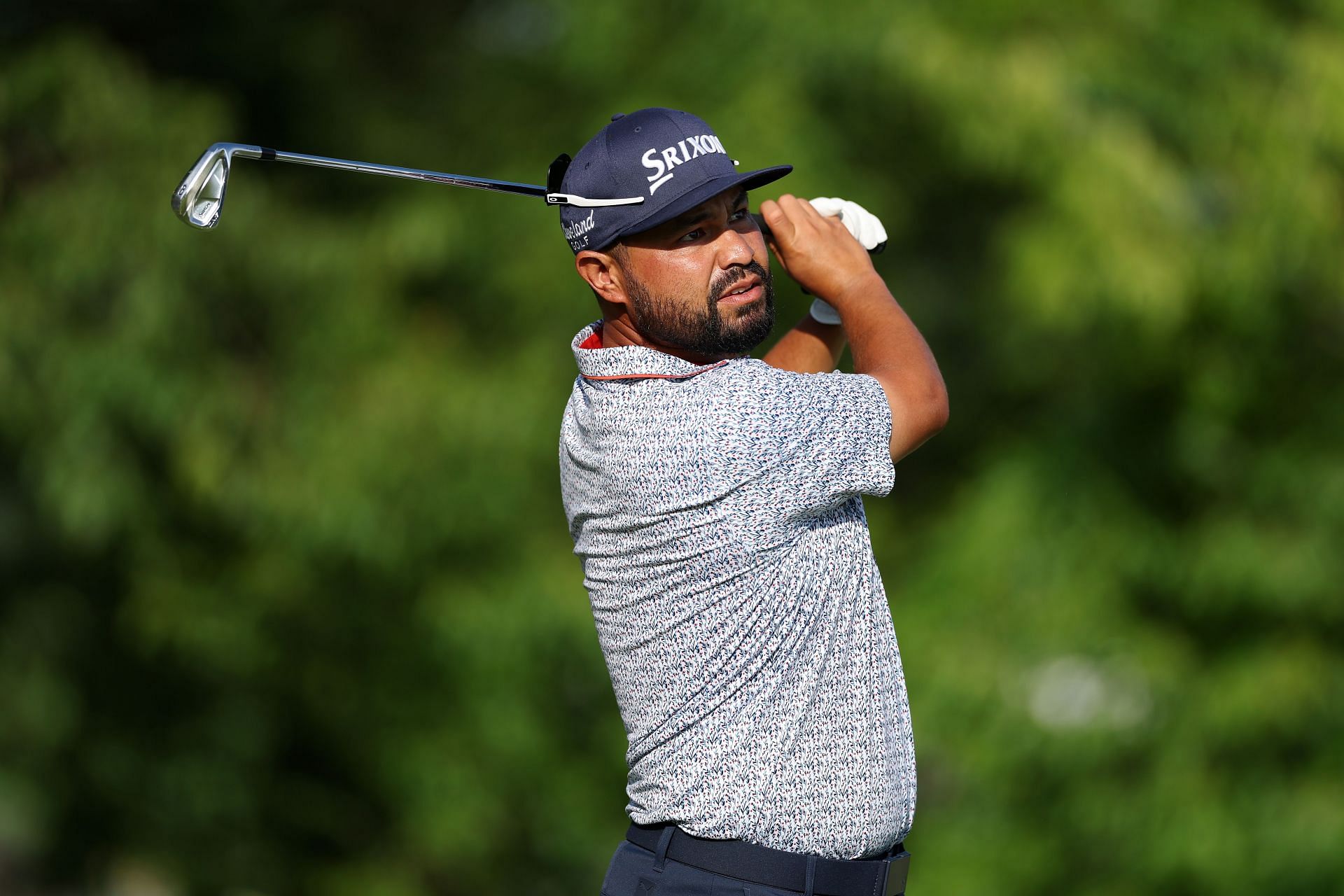 J.J Spaun during round three of the 2025 U.S. OPEN - Source: Getty