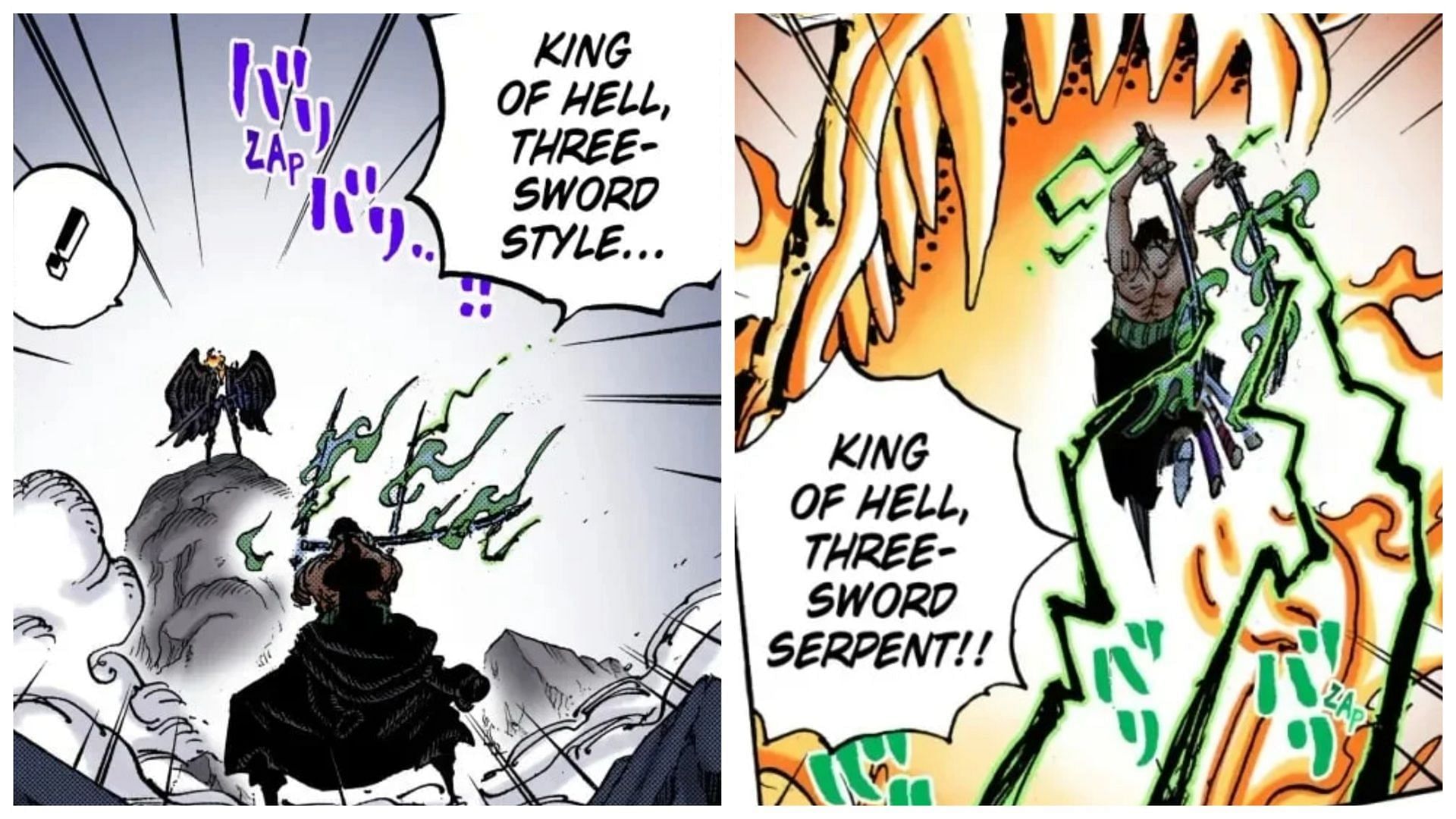Zoro can modulate his Conqueror&#039;s Haki at will (Image via Shueisha)