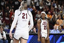 [IN PICS] South Carolina hoopers Chloe Kitts, Raven Johnson, Tessa Johnson and more break a sweat in intense preseason workout