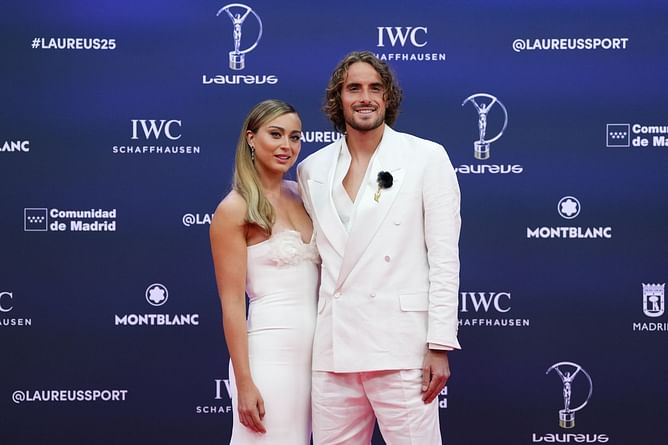 Tennis couples in action at Wimbledon 2025 ft. Paula Badosa-Stefanos Tsitsipas