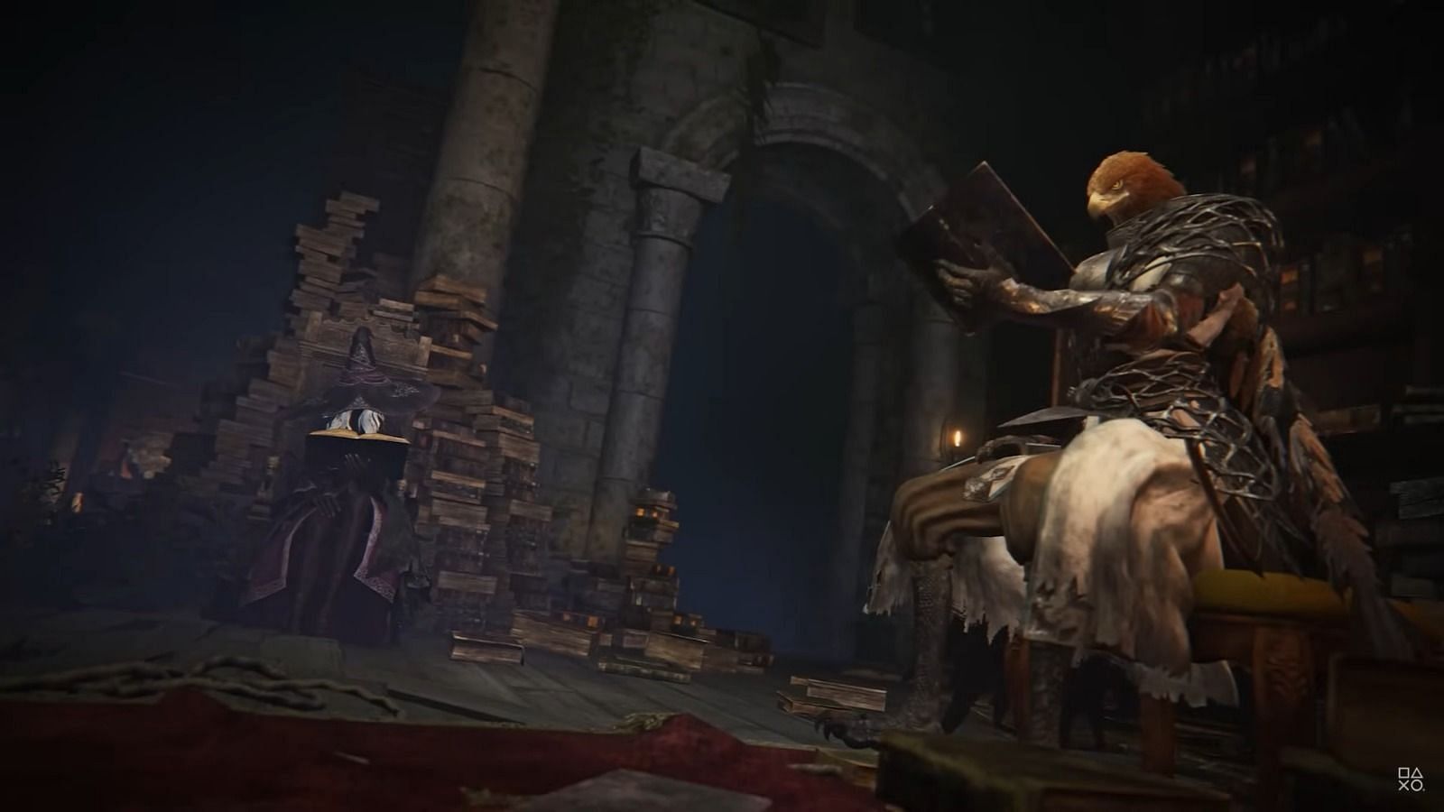 Unravel Guardian&rsquo;s tragic past through his Remembrances and uncover the truth behind his fallen flock (Image via FromSoftware | YouTube/@PlayStation)