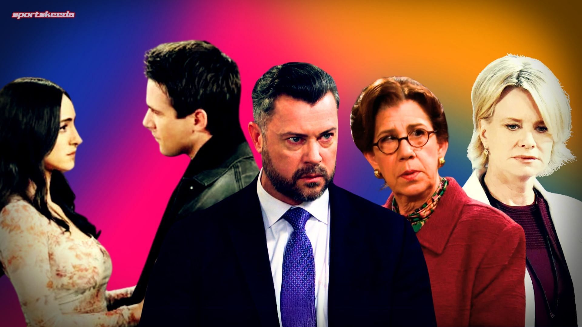 A still from Days Of Our Lives (Custom cover edited by Sportskeeda, images via Peacock)