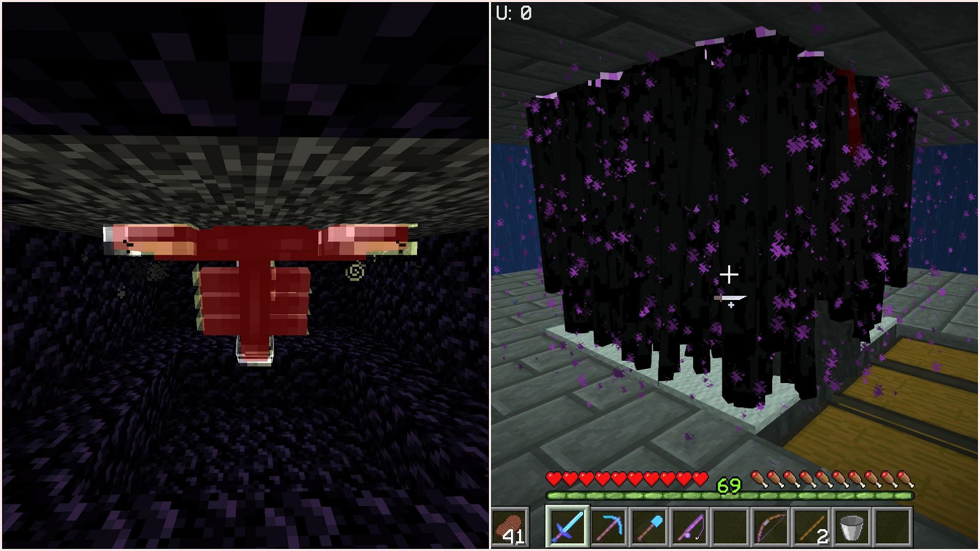 Some farm that I build after defeating Ender Dragon (Image via Sportskeeda Gaming || Mojang Studios || Reddit/B2SPIRITwasTakenWTF)