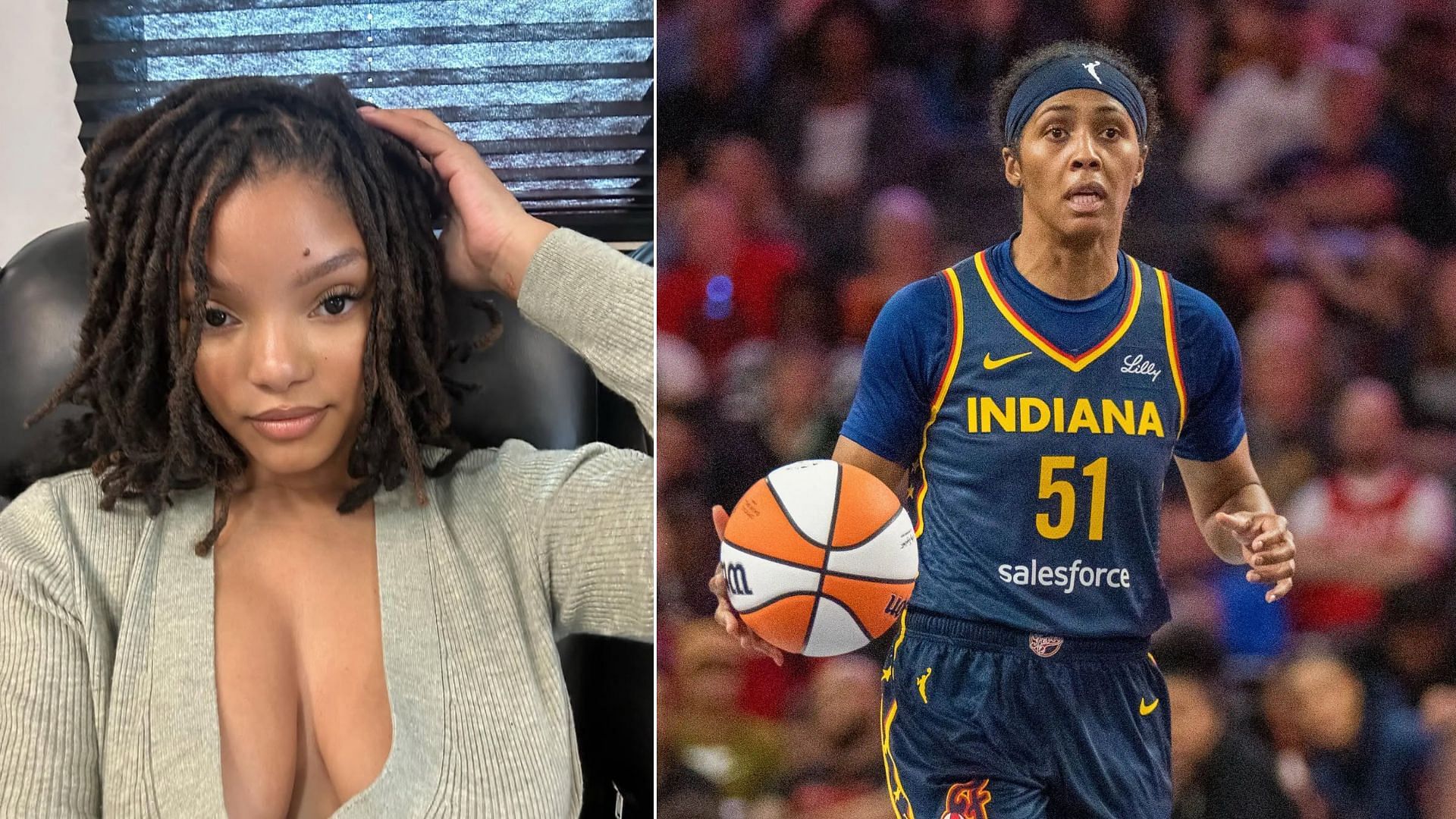 Indiana Fever Sydney Colson gets dragged into Halle Bailey-DDG discourse
