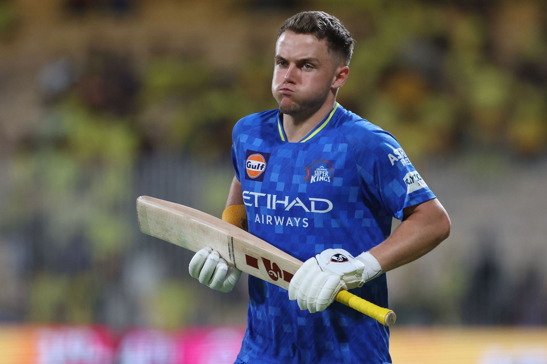 Sam Curran wamed the benches for most of CSK's dismal 2025 campaign [Credit: Getty]