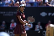 Raducanu at the Lexus Eastbourne Open (Image Source: Getty)