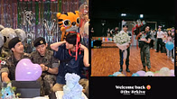 “Feels like a fever dream”—Fans emotional as BTS’ Jin crashes RM & V’s Weverse live, j-hope shares snippet of HYBE’s warm welcome