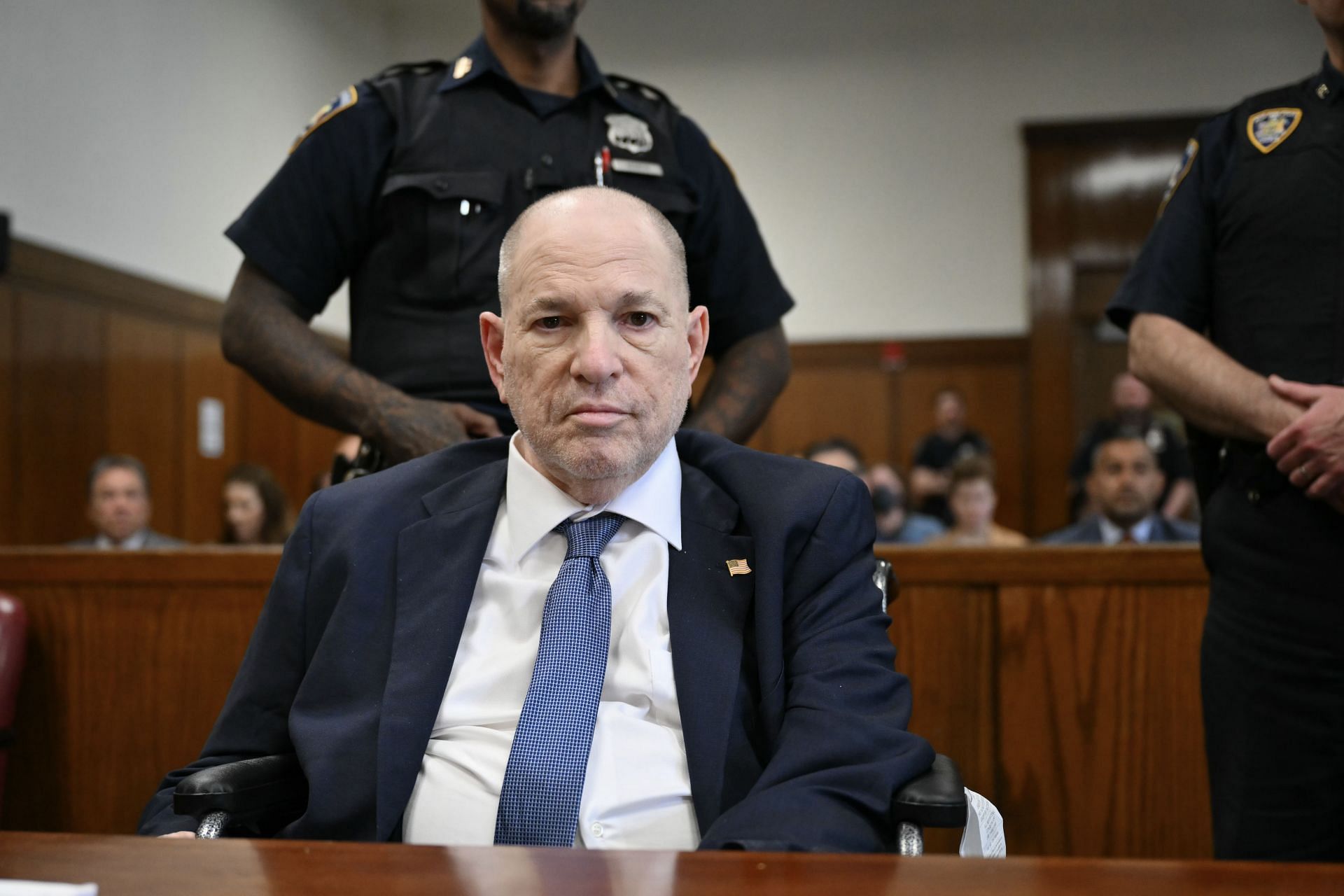 Harvey Weinstein Returns To Court For Hearing Ahead Of Re-Trial On Rape Charges - Source: Getty