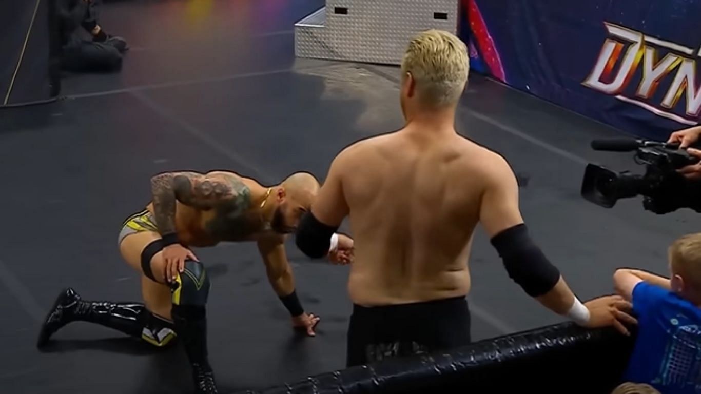 The WWE star made an appearance at Dynamite [ Image from AEW