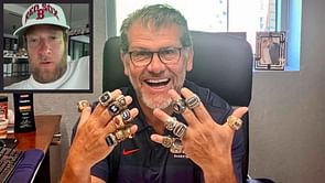 "So salty that Caitlin Clark didn't play for UConn": Fans react as Dave Portnoy puts Geno Auriemma on notice for his 'delusional' Fever star take