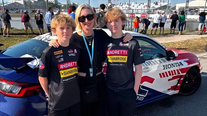 Dan Wheldon's widow Susie shares her feelings as son Oliver continues sensational run in junior IndyCar ladder