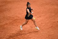 Kasatkina in action at the 2025 French Open - Day Seven - Source: Getty