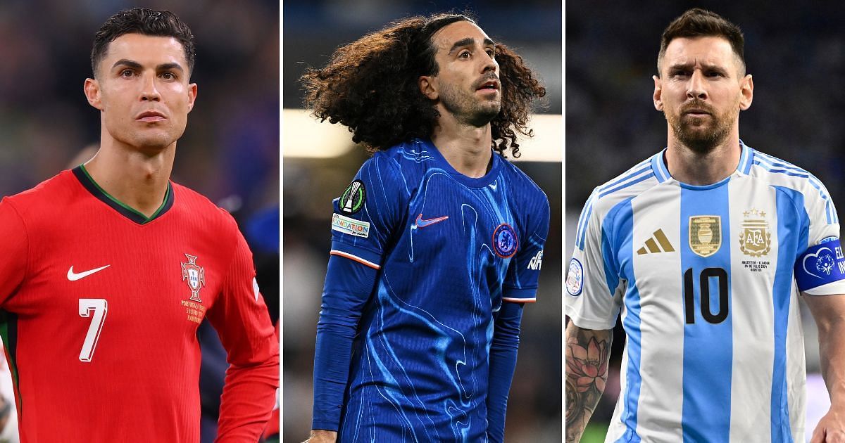 Marc Cucurella on the HOAT debate involving Lionel Messi and Cristiano Ronaldo