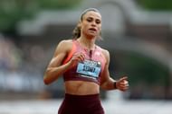 Sydney McLaughlin-Levrone at Grand Slam Track - Philadelphia - Source: Getty